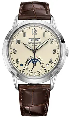 Patek Philippe Grand Complications Perpetual Calendar 18K White Gold