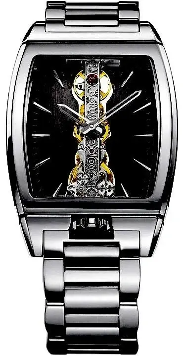 Corum Golden Bridge 18K White Gold Men's Watch