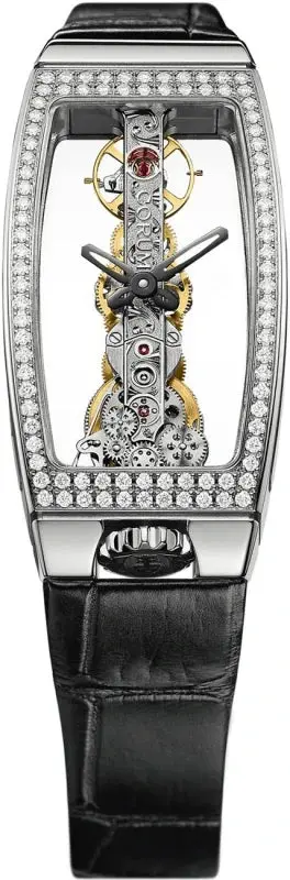Corum Golden Bridge Miss 18K White Gold Lady's Watch