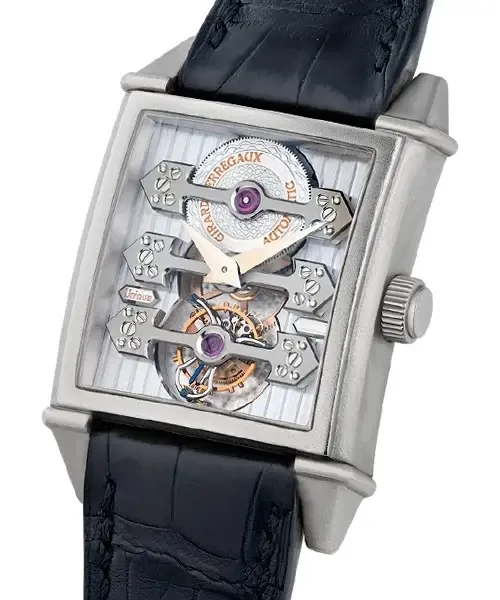 Girard Perregaux Haute Horlogerie Vintage 1945 Tourbillon Platinum Men's Watch