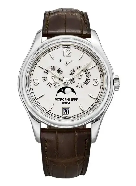 Patek Philippe Complicated Annual Calendar 18K White Gold Men's Watch