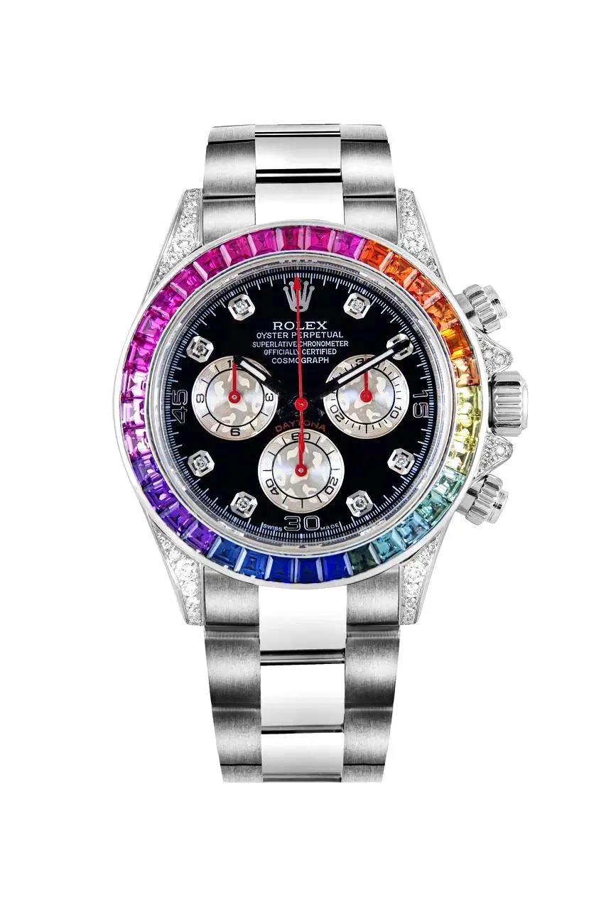 Rolex Daytona Cosmograph 40 mm Stainless Steel & Diamonds & Sapphires