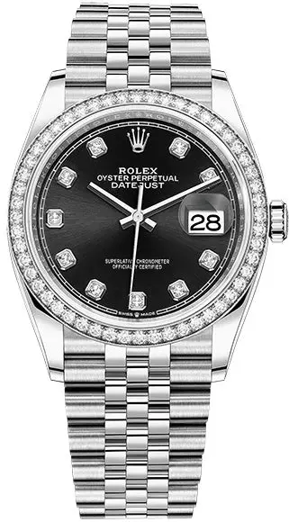 Rolex Datejust 36 18K White Gold Men's Watch