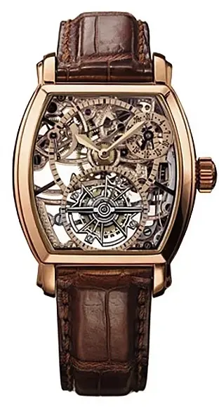 Vacheron Constantin Malte Openworked Tourbillon 18K Rose Gold Men's Watch