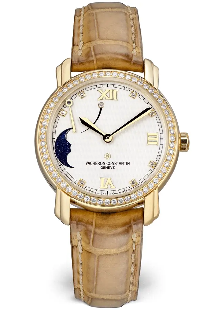 Vacheron Constantin Malte Power Reserve 18K Yellow Gold Ladies Watch