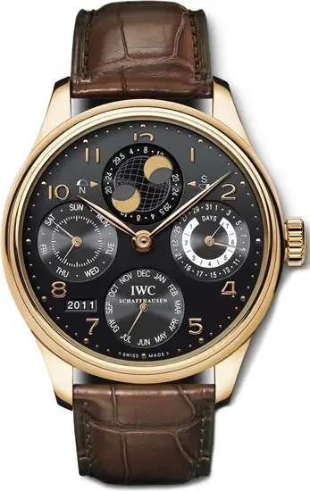 IWC Portuguese Perpetual Calendar 18K Rose Gold Men’s Watch