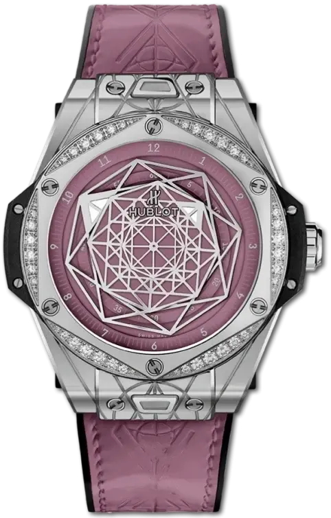Hublot Big Bang Stainless Steel & Diamonds Lady's Watch