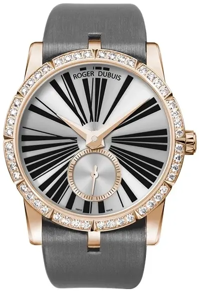 Roger Dubuis Excalibur Rose Gold & Diamonds Lady's Watch
