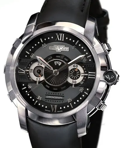 Dewitt Glorious Knight Chronograph Stainless Steel Men's Watch