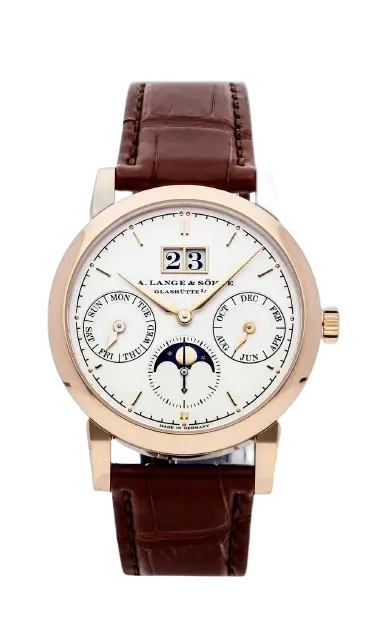 A. Lange & Söhne Saxonia Annual Calendar 18K Rose Gold Men’s Watch