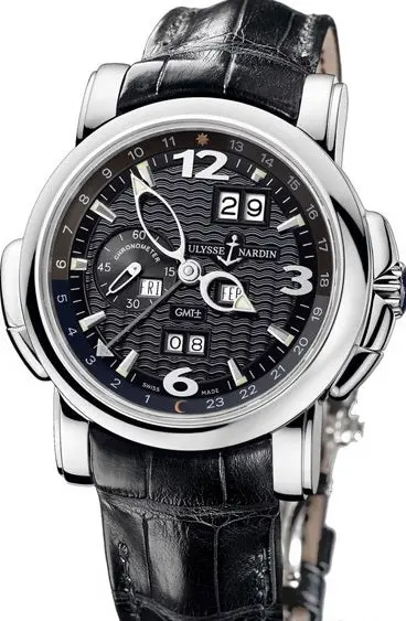Ulysse Nardin GMT Perpetual Calendars 18K White Gold Men's Watch