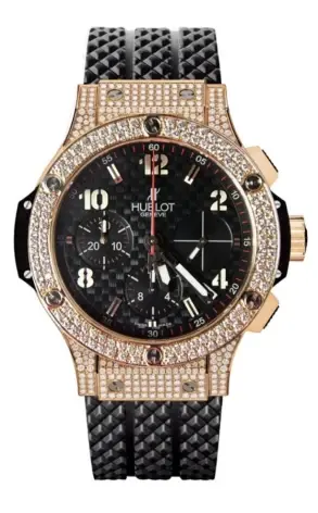 Hublot Big Bang 41mm Diamonds 18K Rose Gold & Diamonds Men's Watch