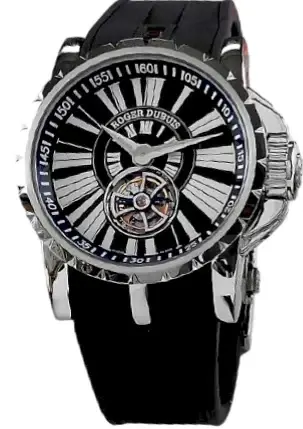Roger Dubuis Excalibur Flying Tourbillon Stainless Steel Men's Watch