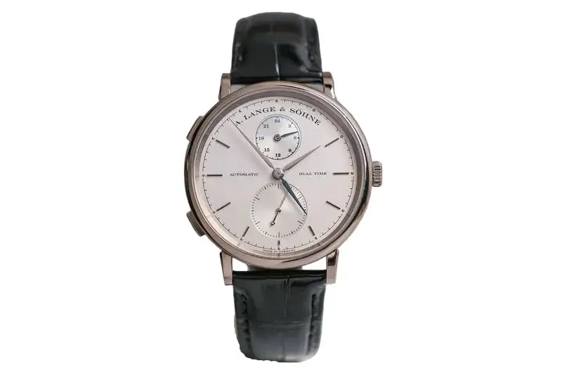 A. Lange & Söhne Saxonia Dual Time 18K White Gold Men’s Watch