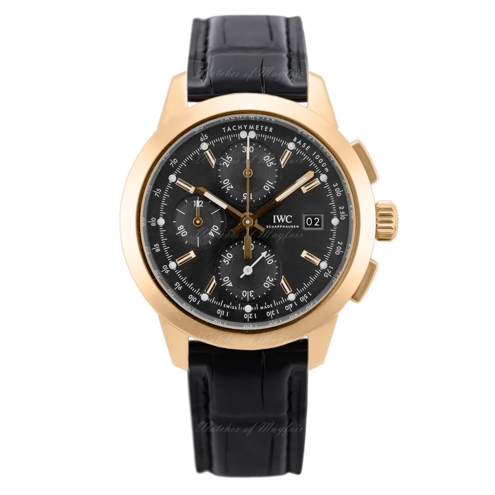 IWC Ingenieur Chronograph 18K Red Gold Men's Watch