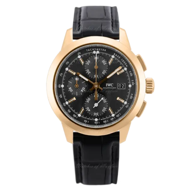 IWC Ingenieur Chronograph 18K Red Gold Men's Watch