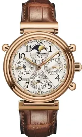 IWC Da Vinci Perpetual Calendar Rattrapante 18K Rose Gold Men’s Watch