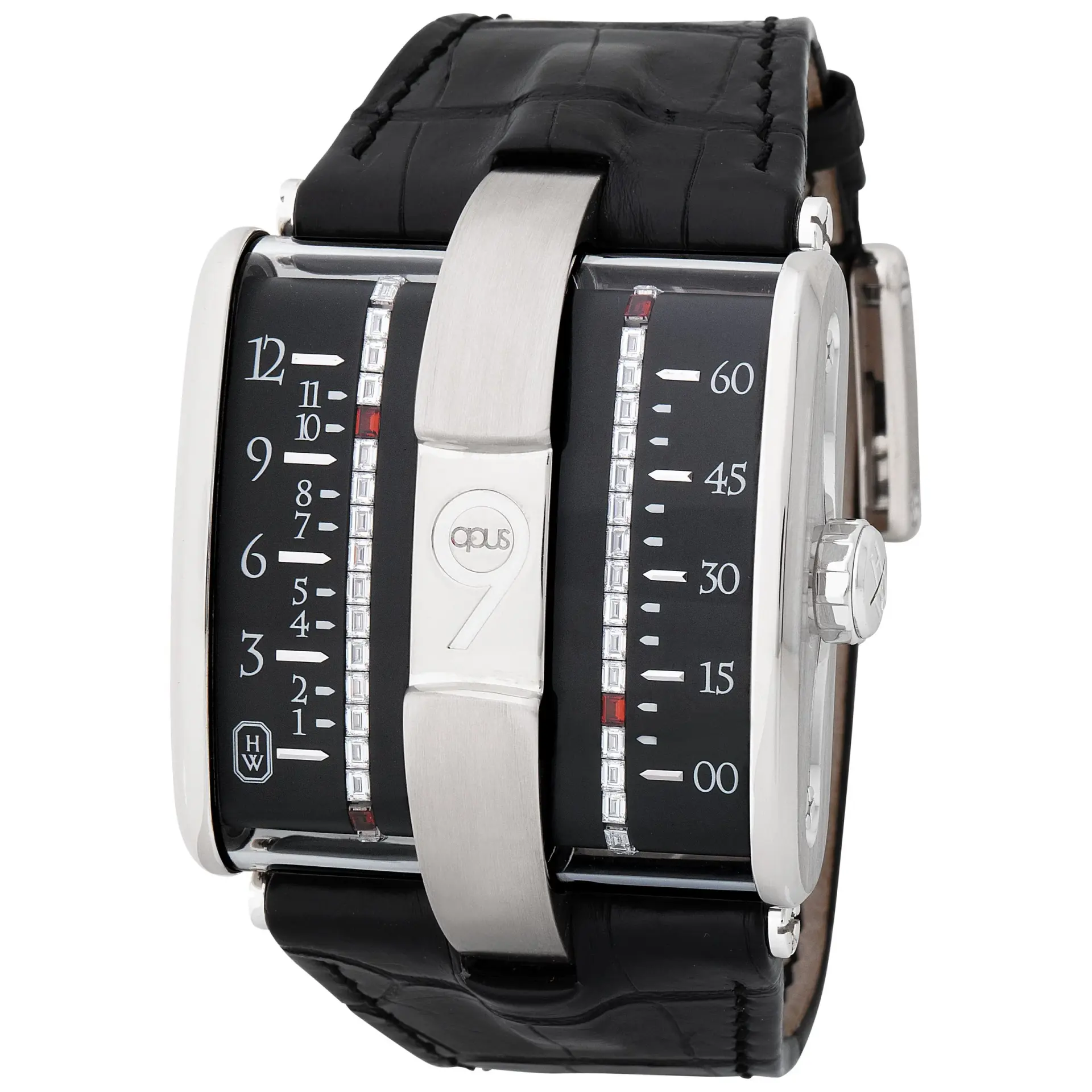 Harry Winston Opus 9 18K White Gold & Diamonds Men's Watch