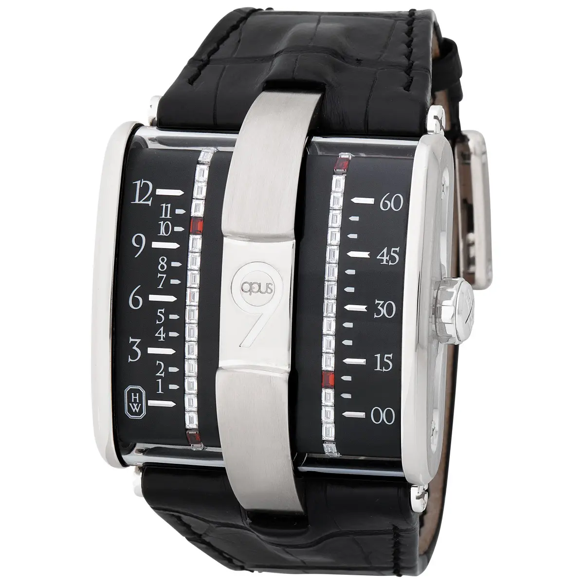 Harry Winston Opus 9 18K White Gold & Diamonds Men's Watch
