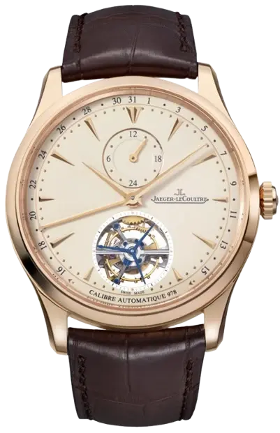 Jaeger-LeCoultre Master Grande Tradition a Tourbillon 18K Rose Gold Men’s Watch