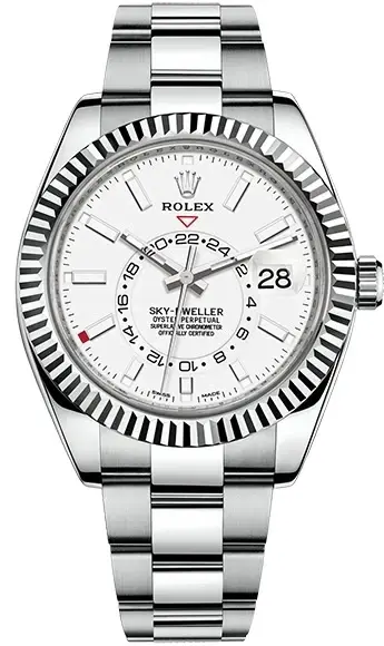 Rolex Sky-Dweller Stainless Steel & White Gold Men's Watch