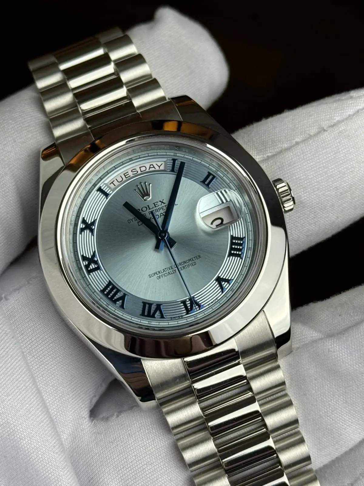 Rolex Day-Date Platinum Men's Watch