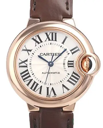Cartier Ballon Bleu 33mm 18K Rose Gold Ladies Watch