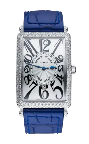 Franck Muller Long Island 18K White Gold & Diamonds Lady's Watch