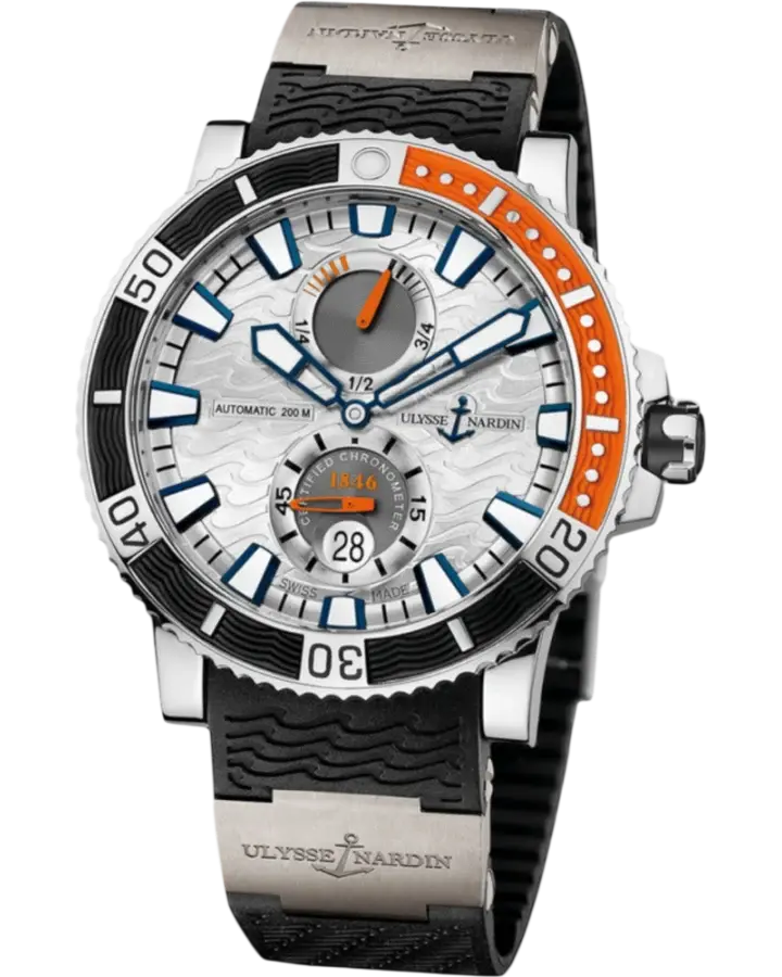 Ulysse Nardin Diver Maxi Marine Titanium & Stainless Steel Men's Watch