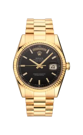 Rolex Day-Date 18K Yellow Gold Unisex Watch