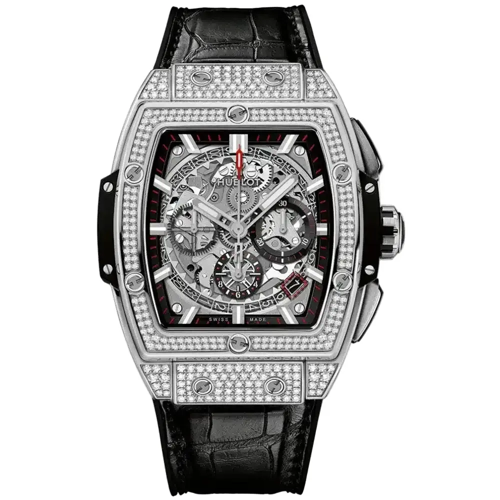 Hublot Spirit of Big Bang Chronograph Titanium Diamond Men's Watch