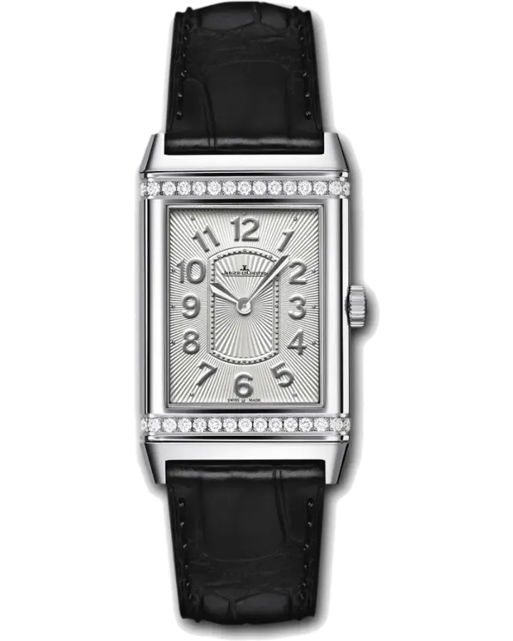Jaeger-LeCoultre Grande Reverso Stainless steel & Diamonds Ultra Thin