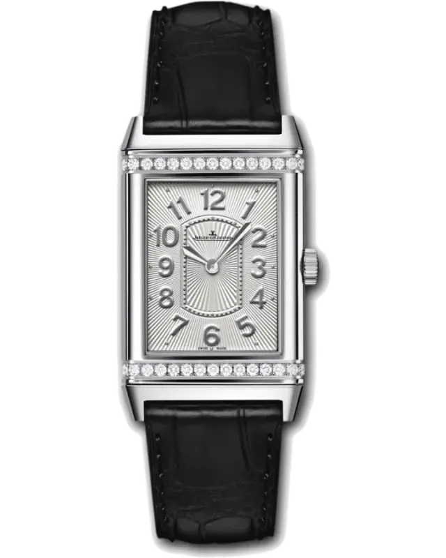Jaeger-LeCoultre Grande Reverso Stainless steel & Diamonds Ultra Thin