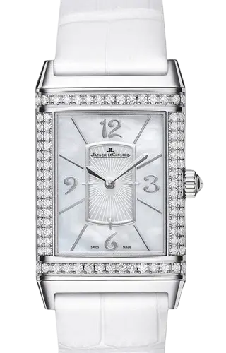 Jaeger-LeCoultre Grande Reverso Lady Ultra Thin 18k White Gold Women’s Watch