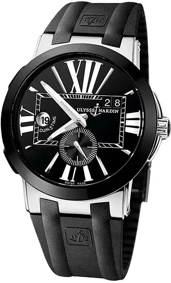 Ulysse Nardin Dual Time Stainless Steel Men's Watch