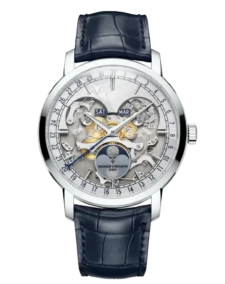 Vacheron Constantin Traditionnelle Complete Calendar Openface Platinum