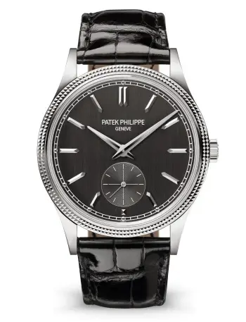 Patek Philippe Calatrava Small Seconds 18K White Gold Men's Watch