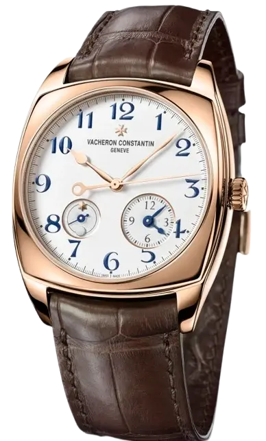 Vacheron Constantin Harmony Dual Time 18K Rose Gold Men’s Watch