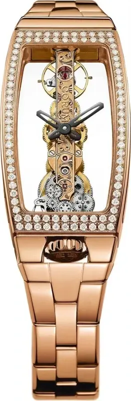 Corum Golden Bridge Miss 18K Rose Gold Lady's Watch