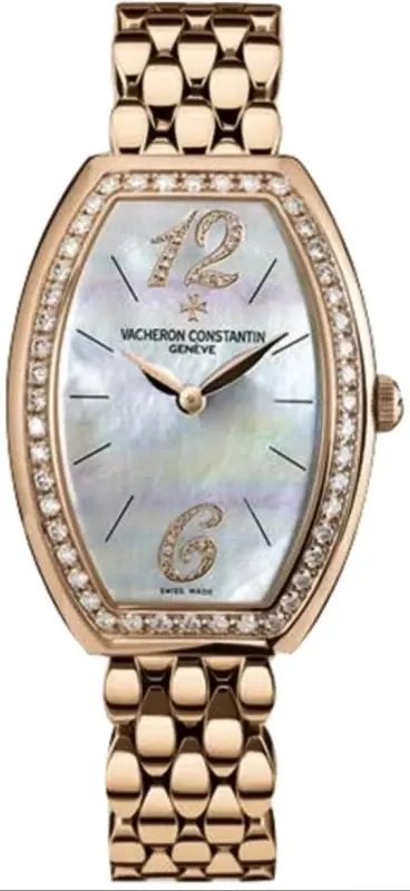 Vacheron Constantin Egerie 18K Rose Gold & Diamonnds Lady's Watch