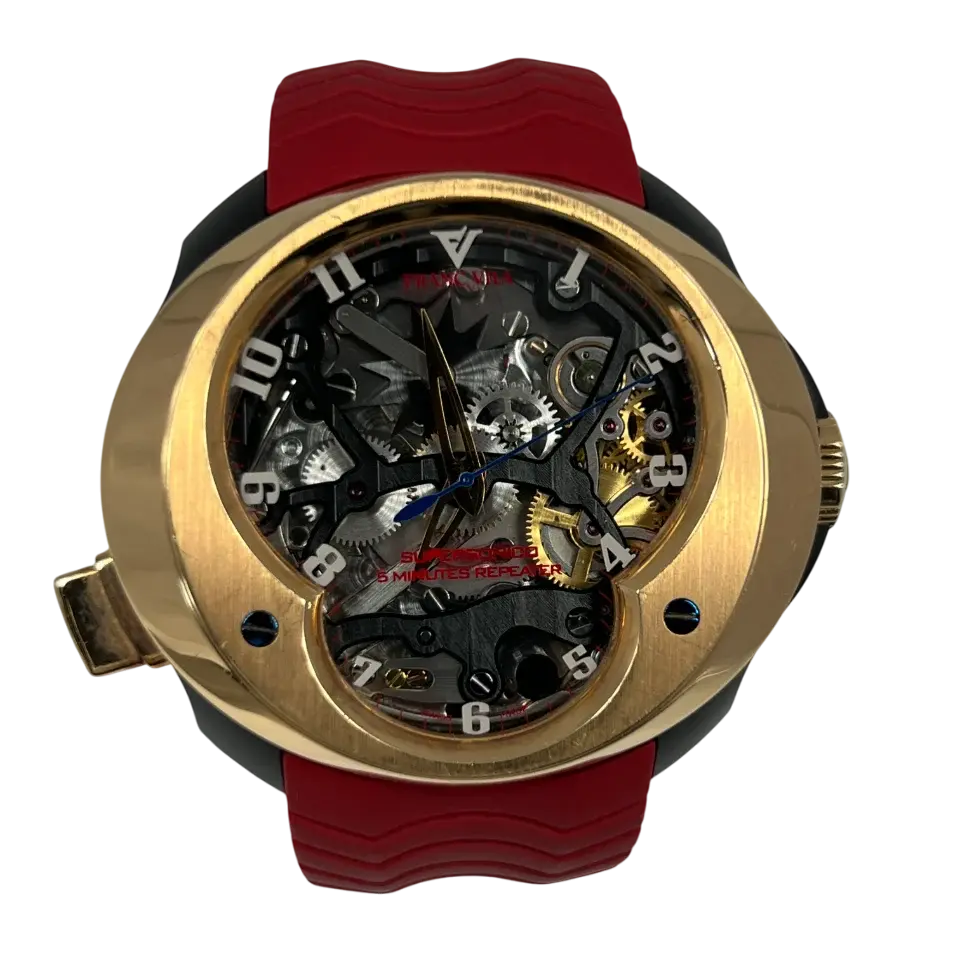 Franc Vila Cobra Super Sonico 5 Minutes Repeater 18K Rose Gold & PVD