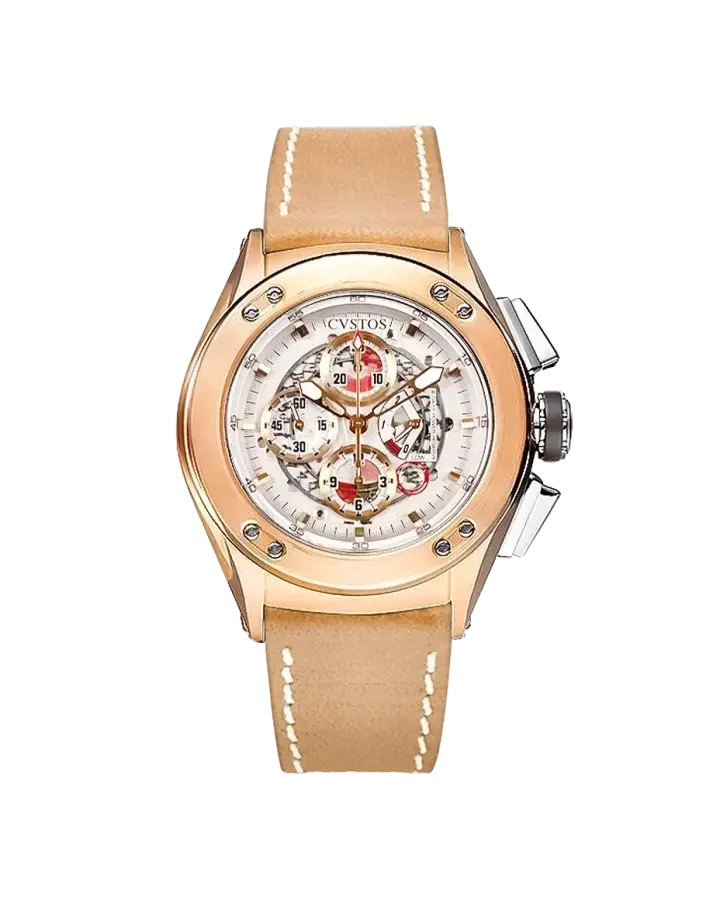 Cvstos ChallengeR 50 Chronograph 18K Yellow Gold Men's Watch