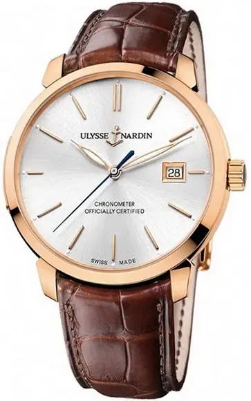 Ulysse Nardin Classico 18k Rose Gold Men's Watch