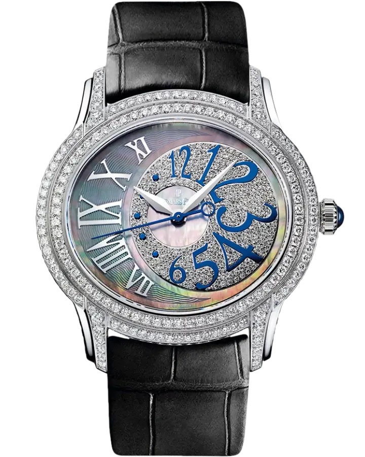 Audemars Piguet Millenary 18K White Gold & Diamonds Ladies Watch