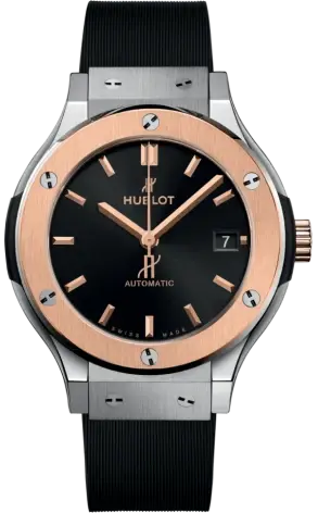 Hublot Classic Fusion Titanium & 18K Rose Gold Men's Watch