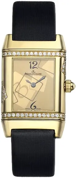 Jaeger-LeCoultre Reverso Florale Joaillerie 18K Yellow Gold & Diamonds
