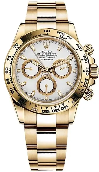 Rolex Cosmograph Daytona 18K Yellow Gold Men's Watch