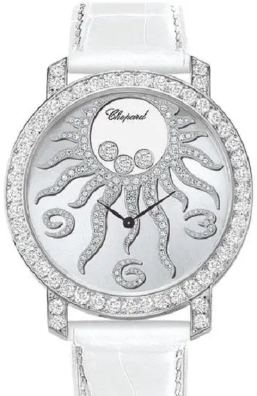 Chopard Happy Diamonds Happy Sun 18K White Gold & Diamonds Lady's Watch