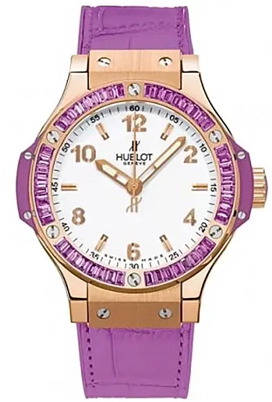 Hublot Big Bang Tutti Frutti 18K Rose Gold & Pink Sapphirers Lady's Watch