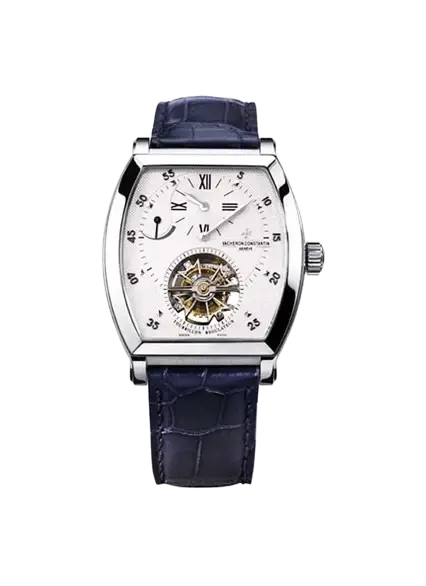 Vacheron Constantin Malte Tonneau Regulator Tourbillon Platinum Men's Watch.